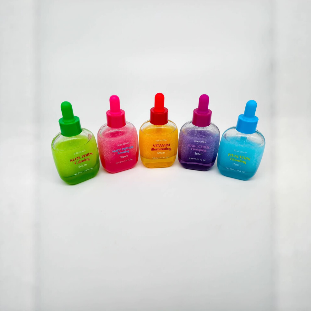 Yellow Vitamin Bakuchiol Plumping Serum Hydrating Firming Facial Essence