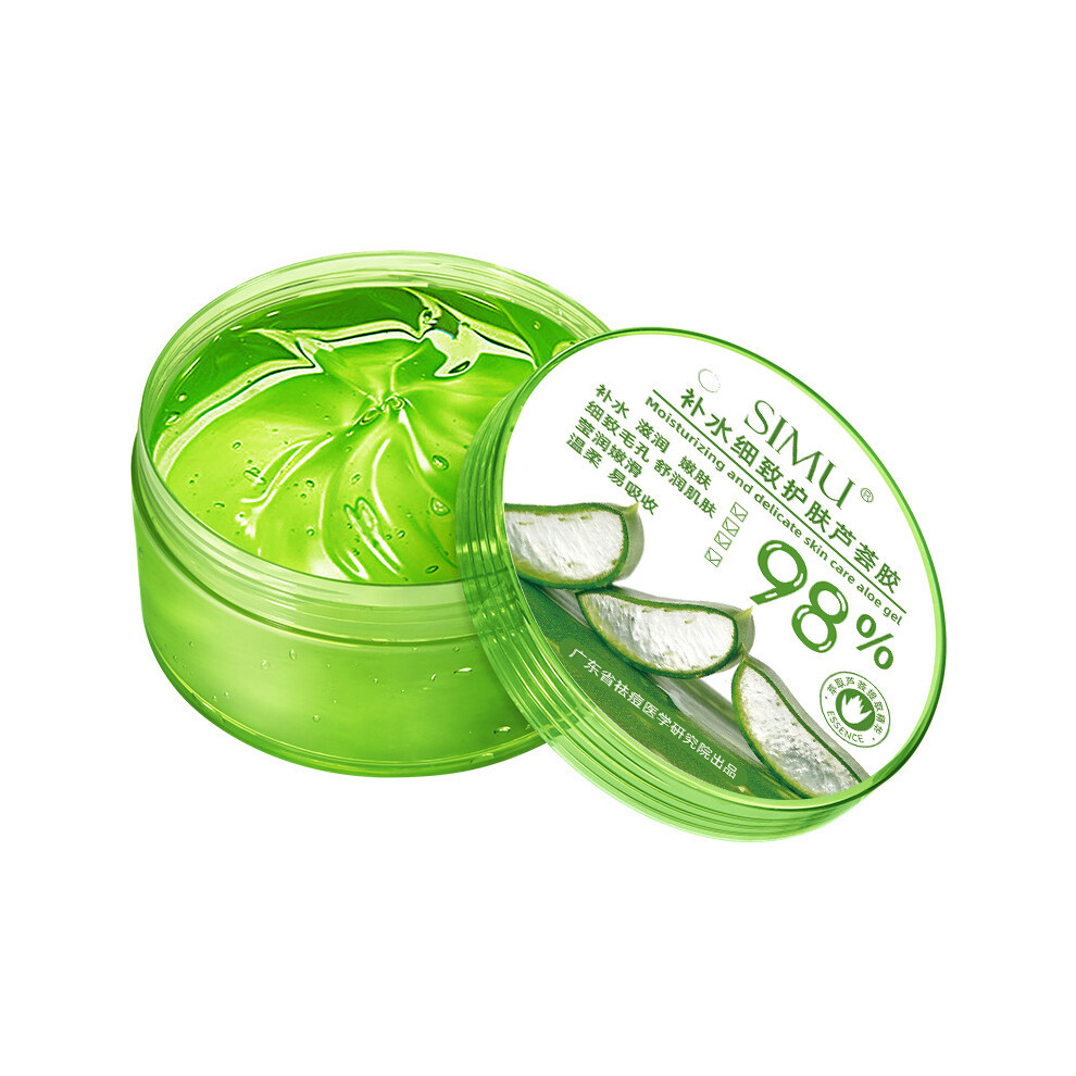 Aloe Vera 98% Moisturizing Gel, Hydrating Soothing Face Body 300g