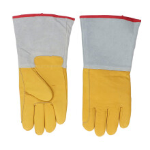 Cryogenic Gloves with TripleLayer Insulation Waterproof Leather for Liquid Nitrogen and LNG Handling