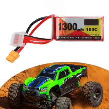 22.2V 100C 1300mAh 6S Lipo Battery for FPV Quadcopter with XT60
