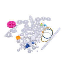 Plastic Gears Kit 85 Kinds Gear Pulley Belt Set for DIY Robot Motor Model Car Assembly