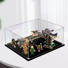 Acrylic Display Case for Demolition Aircraft 71736, Dustproof UV Resistant Clear Showcase