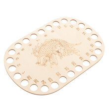 Embroidery Thread Organizer Wooden Cross Stitch Floss Holder Tangle MultiFunction Storage Board