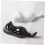 Cat Shape Ceramic Calligraphy Brush Holder Protects Tips Keeps Workspace Clean for Artists Painting 3