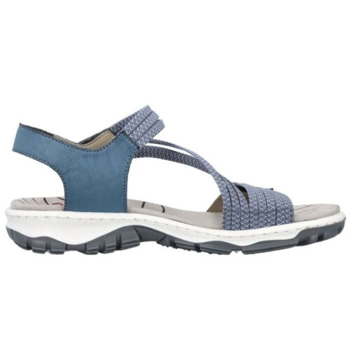 Rieker Sandali classici Rieker per Donna 68871-14 Blu 1