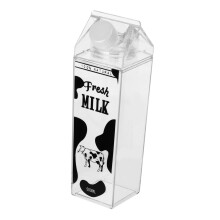 Reusable Milk Storage Bottle Leakproof Covered Design for Travel Milk Beverage and Water