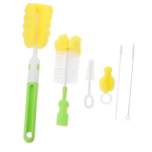 Bottle Cleaning Brush Set with Ergonomic Comfort Grip for Baby Bottles Nipples and Straws