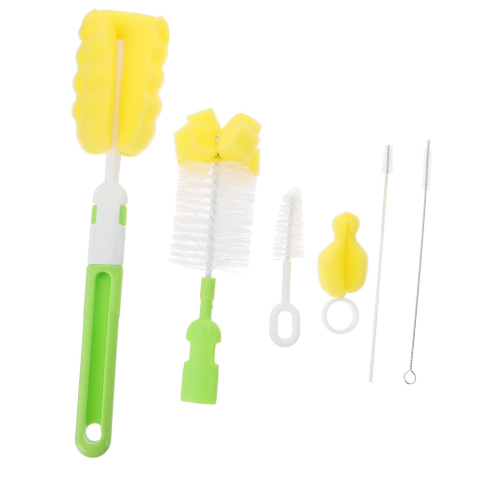 Bottle Cleaning Brush Set with Ergonomic Comfort Grip for Baby Bottles Nipples and Straws