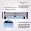 (Blade Head)For Gillette Mach 3 Three Layer Ultra Thin Blade Shaver Replacement Head 5