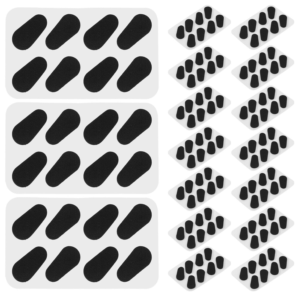 80pcs Soft EVA Eyeglass Nose Pads NonSlip Cushion Replacement for Glasses and Sunglasses