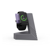 Charger Stand with Cable Management, AntiSlip Silicone, Purple for Samsung Galaxy Fit 1 2 3