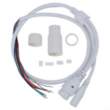 RJ45 Ethernet Cable with DC Power 70cm for CCTV IP Camera 5.5x2.1mm Female Connector