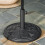 Outsunny Base de Sombrilla Negro Ø48 x 34 cm 2