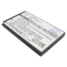 3.7V Liion Rechargeable Battery Replacement for Garmin GPS10 0101084000, 1100mAh Stable Power
