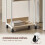 Homcom Soporte para Impresora marrón 43 x 30 x 82 cm 5