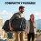 Outsunny Esterilla de Camping Negro 200 x 80 x 8 cm 6