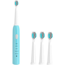 Sonic Electric Toothbrush for Adults IPX7 Waterproof 5 Modes USB Rechargeable Whitening Blue