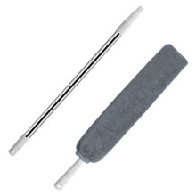Telescopic Duster with Ergonomic Grip for Ceiling Fans, Furniture and HardtoReach Areas