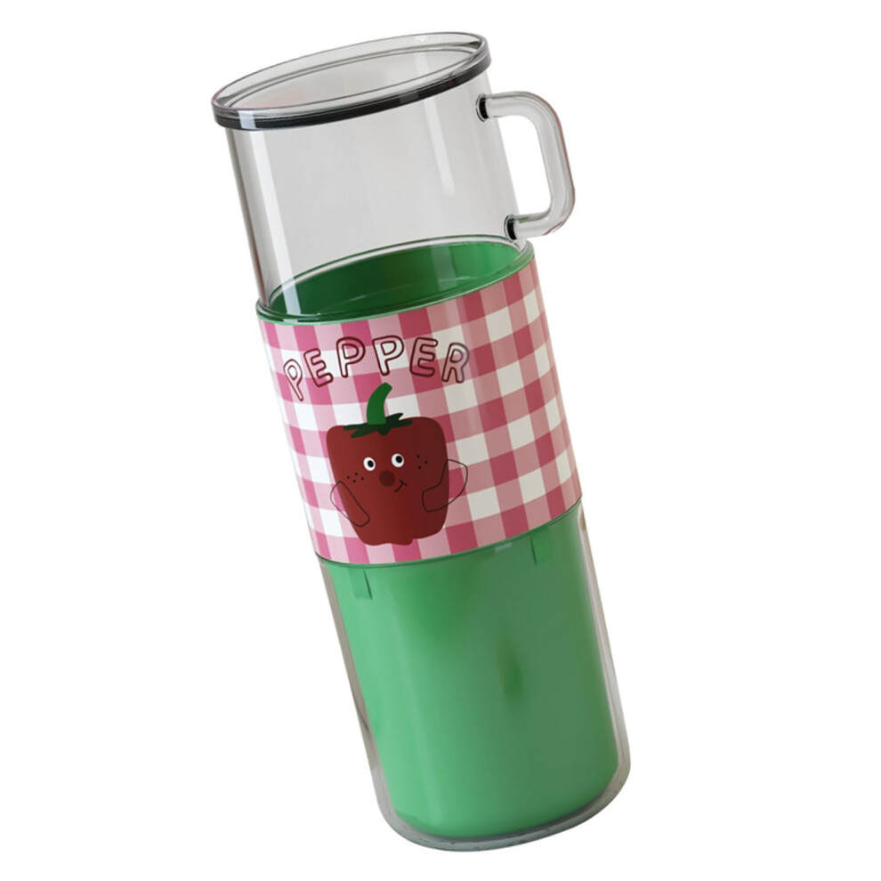Portable Toothbrush Case with Cup, 2 in 1 Dustproof Travel Toothbrush Holder, Compact and Lightweight