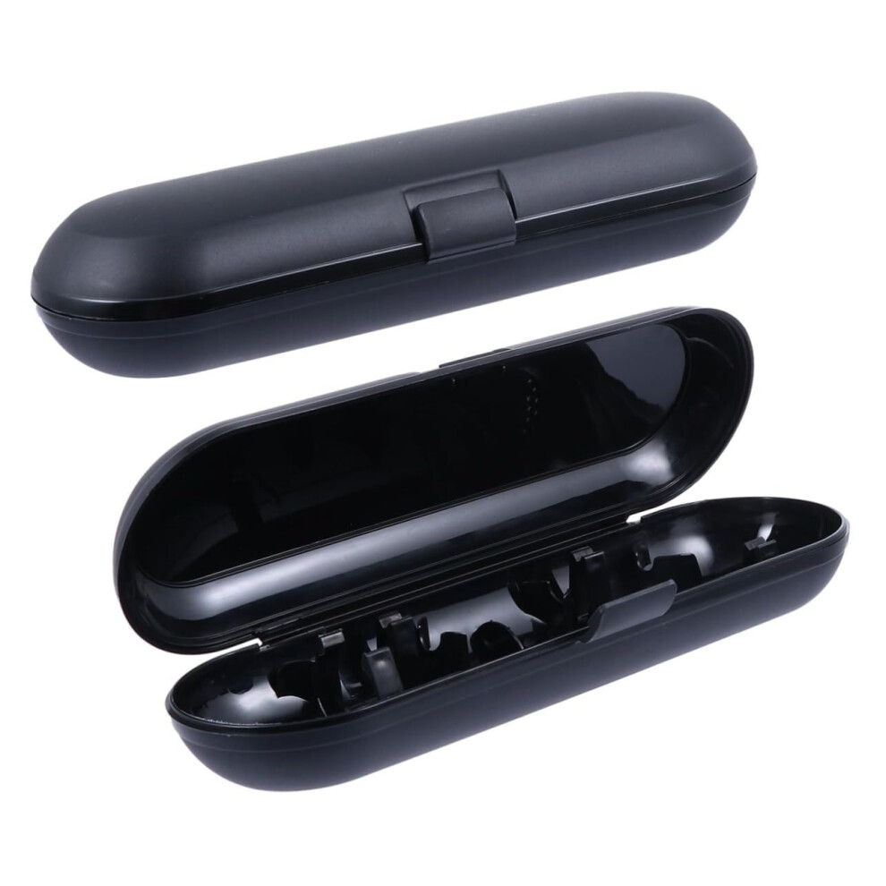 Electric Toothbrush Travel Case Compact EcoFriendly PP Holder Protects Brush Heads 2pcs