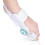 Adjustable Bunion Corrector with Toe Separator and AntiSlip Heel Strap for Left or Right Foot 1