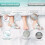 Adjustable Bunion Corrector with Toe Separator and AntiSlip Heel Strap for Left or Right Foot 4