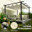 Outsunny Pérgola Beige 396 x 296 x 220 cm 4