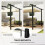 Outsunny Pérgola Beige 396 x 296 x 220 cm 5