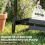 Outsunny Taburete de Jardín Negro 60 x 27 x 49 cm 6