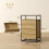 Homcom Cómoda marrón 60 x 40 x 94.5 cm 3