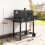 Outsunny Barbacoa de Carbón Negro 133.5 x 65 x 110 cm 3