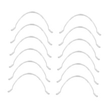 Mask Inner Support Bracket and Face Mask Nose Strip PP Insert for Adults, Ergonomic Fit, 12pcs