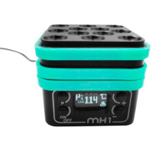 Dental Composite Heater with Precise Temperature Control, 4 Modes, Interchangeable Tray, Blue