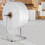 Bubble Wrap Dispenser with Adjustable Galvanized Frame, Packing Roll Holder for Moving and 2