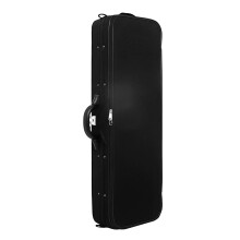 4/4 Violin Case with Hygrometer, Oxford Cloth Exterior, Soft Interior and Accessory Storage