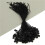 Black Hang Tag String 1000pcs Durable Polyester Clothing Tag Rope with Plastic Square Ends 1