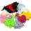 Black Hang Tag String 1000pcs Durable Polyester Clothing Tag Rope with Plastic Square Ends 2