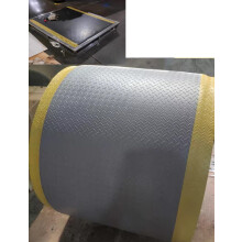 Heavy Duty Anti Fatigue Rubber Floor Mat with AntiSlip Surface for Garage, Workshop, Gray 27.6x23.6in