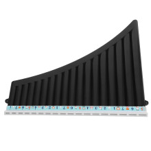 Wooden Pan Flute Key of C for Beginners Students Easy Learning Design Warm Tone Musical Instrument