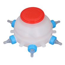 Lamb Feeding Bottle Automatic Animal Milk Feeder with 6 Nipples for Sheep Piglets Farm Use