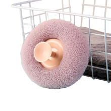 Sunflower Suction Cup Bath Sponge Set, Soft Exfoliating Bath Ball for Rich Foam and Gentle Cleansing