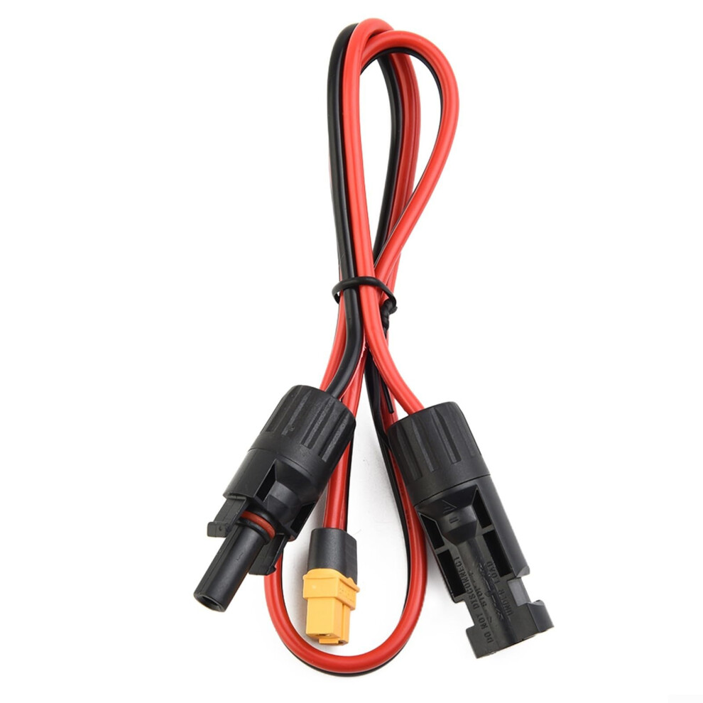 12Awg Tinned Copper Solar Panel Cable With Xt60 Connector, Durable Pvc Insulation 9053599111481