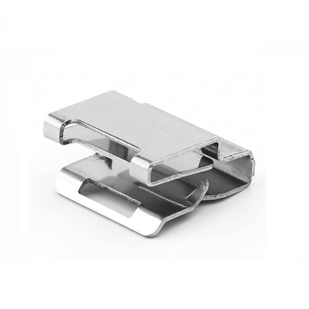 Stainless Steel Solar Cable Clips For Pv Wire Management 4.68Mm Ties 100 Pack 9053599111559