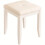 Minimalist White Dressing Stool - Bedroom Makeup Chair 1