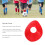 20 Pack Bright Red Agility Cones 1