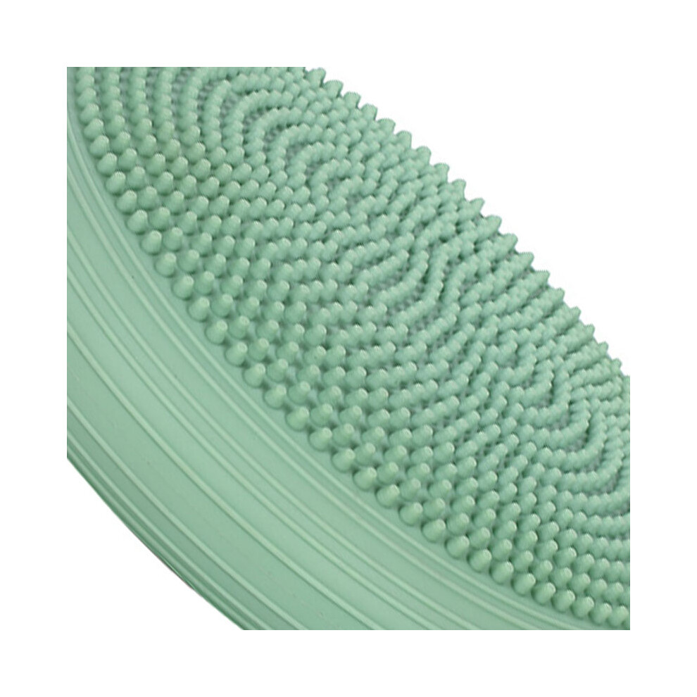 Green Inflatable Yoga Balance Disc 33X5cm, Portable Core Strength