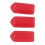 100PCS Red PVC Thread Protective Caps for 7mm Pipe & Valve Ends 7