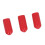 100PCS Red PVC Thread Protective Caps for 7mm Pipe & Valve Ends 15