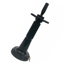 Adjustable Wig Stand with Suction Cup Base, Mannequin Head Holder for Styling and Display