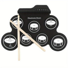 Foldable USB Electronic Drum Set with Pads